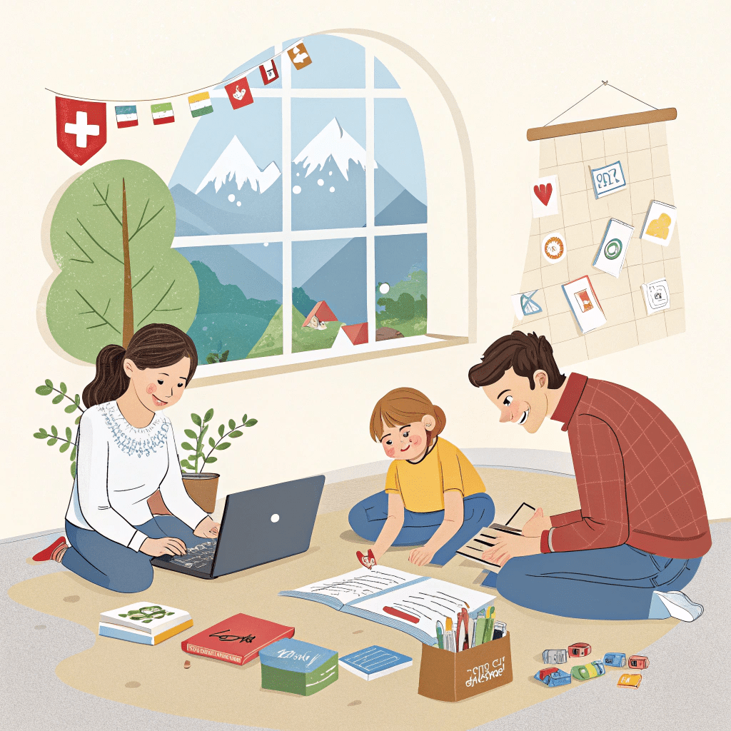 The Montepop family - two parents building educational games for their bilingual kids